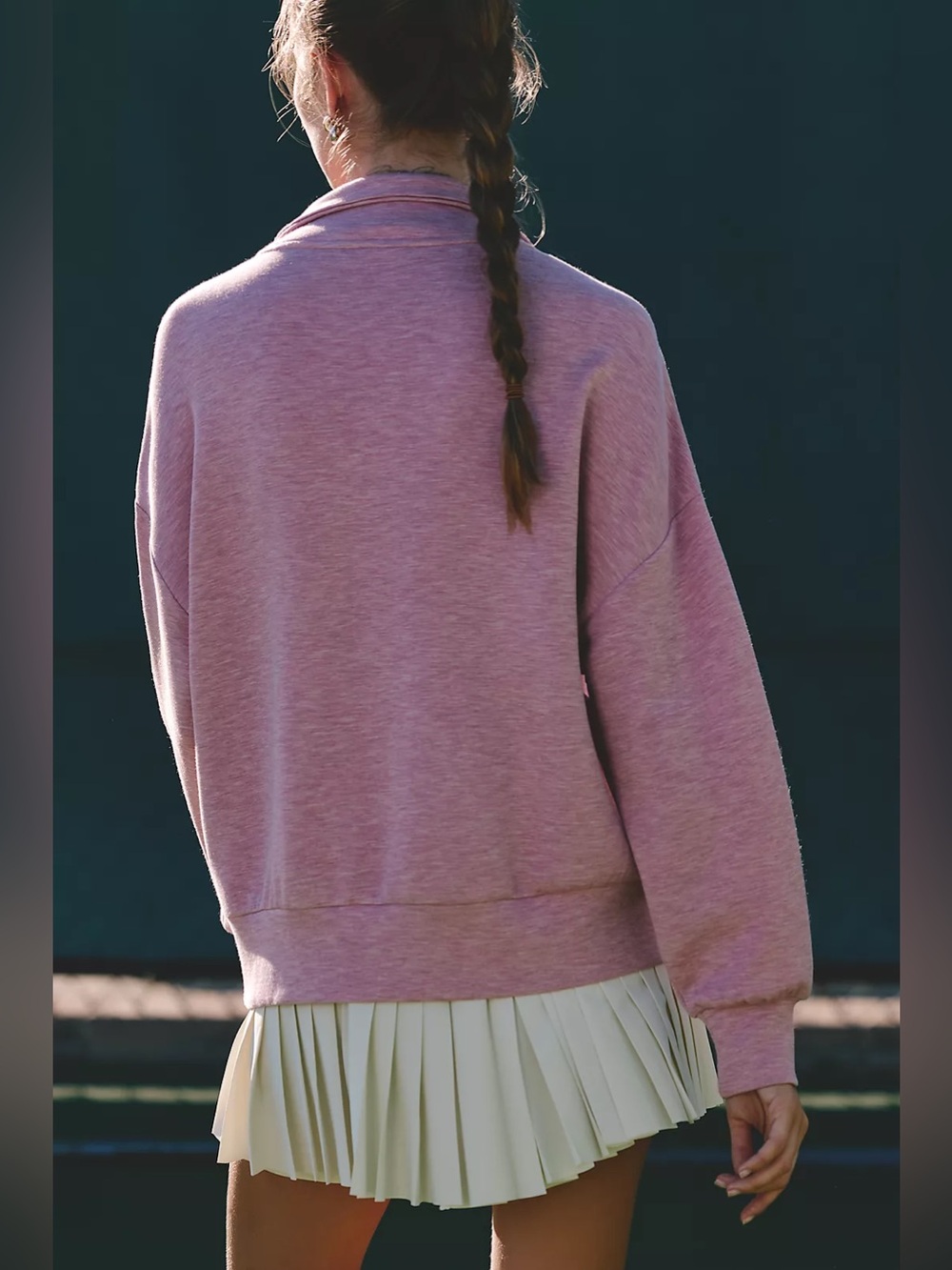 NWT Varley Hawley Half-Zip Sweatshirt - Picture 3 of 3